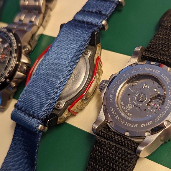 Casio G-Shock DW- 5600SK-1 with NATO strap adapter - Picture 7 of 10